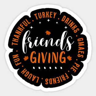 friendsgiving Sticker